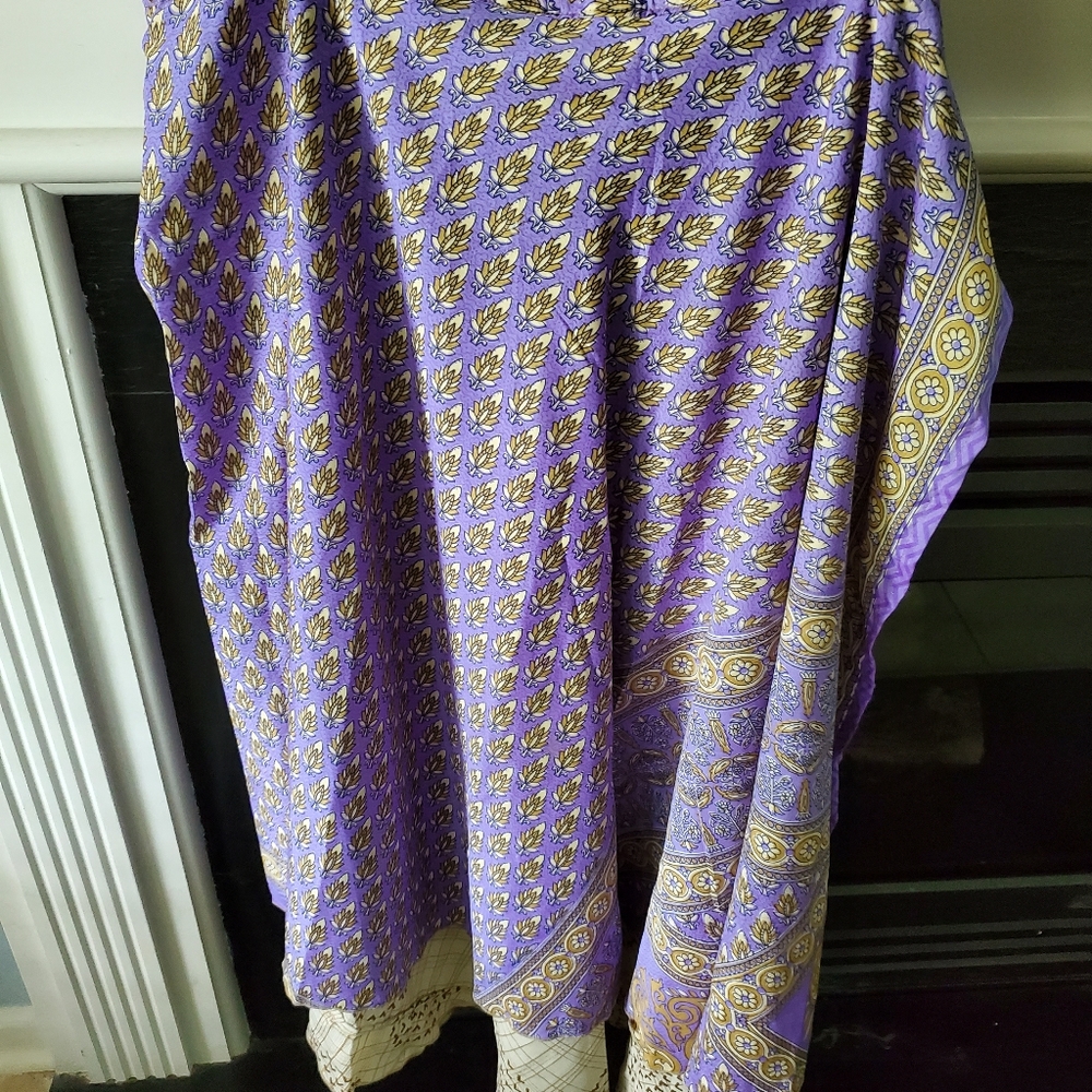 Brand new silk Sari skirt